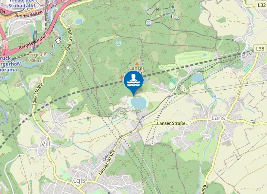 Map of LANSER SEE, NORD