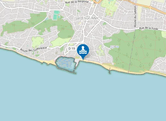 Map of Plage de Morpoigne