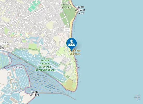 Map of Plage des Sableaux