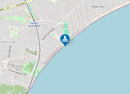 Map of FORTEVEJ (BELLEVUE)