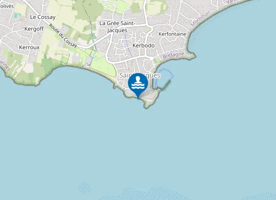Map of Plage de Saint-Jacques