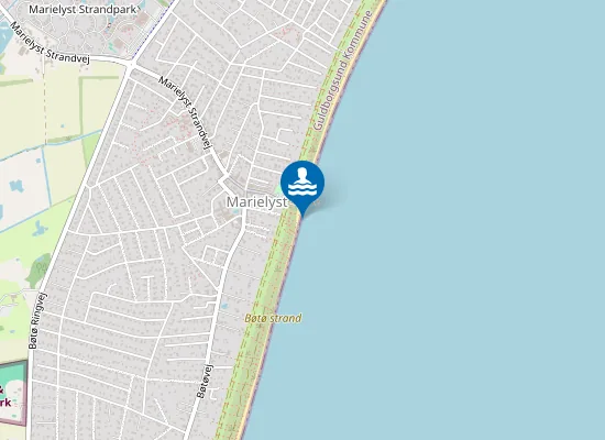 Map of MARIELYST, STRANDVEJ.
