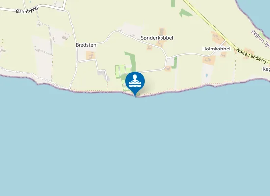 Map of SØNDERKOBBEL