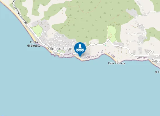 Map of Plage Scodi Neri
