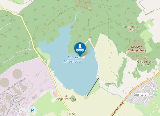 Map of Plage du club de voile