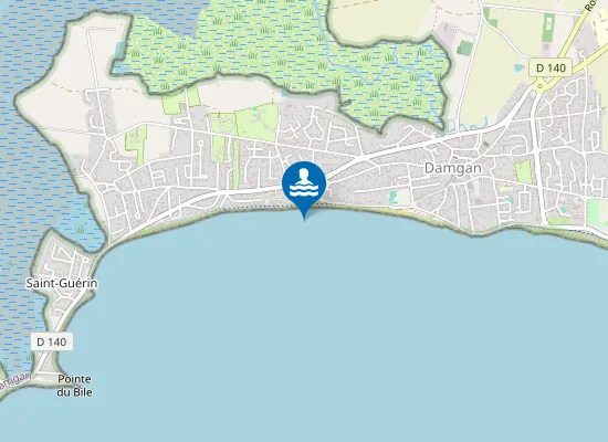 Map of Grande Plage