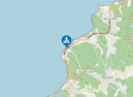 Map of Plage de Rifflet