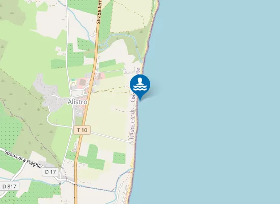 Map of Plage d'Alistro