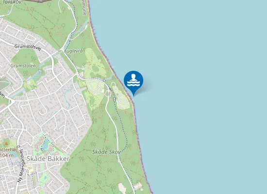 Map of BLOMMEHAVEN CAMPING