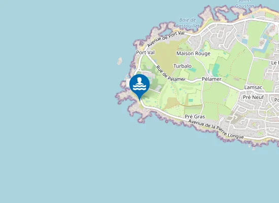 Map of Plage Fort Hikéric