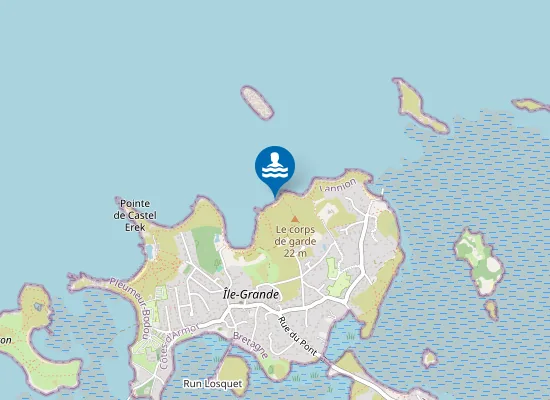 Map of Plage Lion