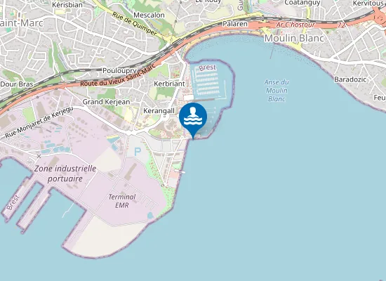 Map of Plage aux rats