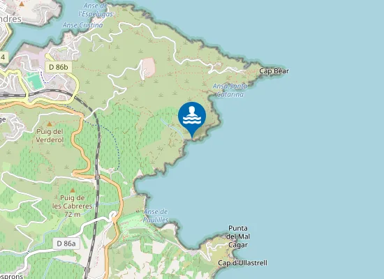 Map of Plage Balanti