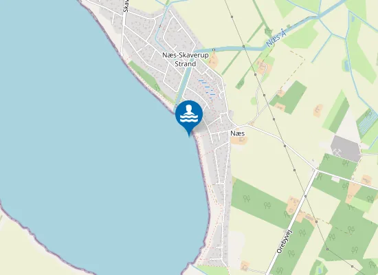 Map of SKAVERUP STRAND