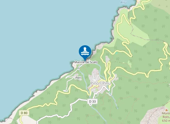 Map of Plage de Scalo