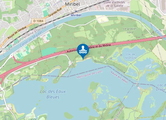 Map of Plage de la Mama