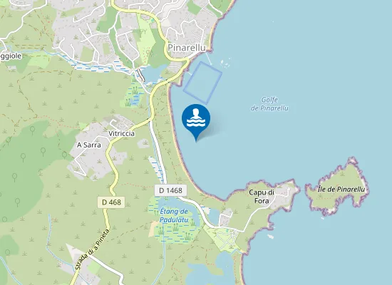 Map of Pinarellu