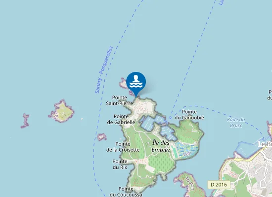 Map of Plage Saint-Pierre