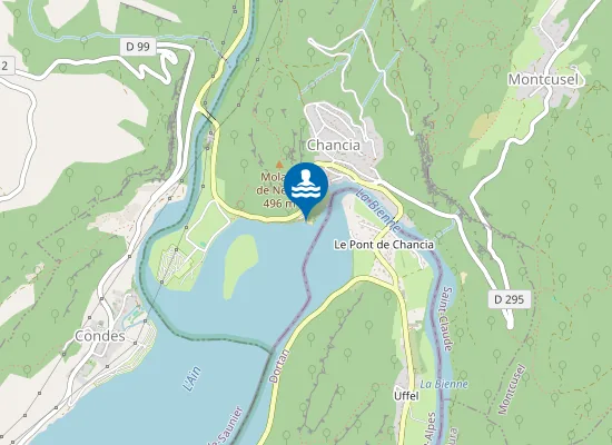 Map of Plage de Chancia