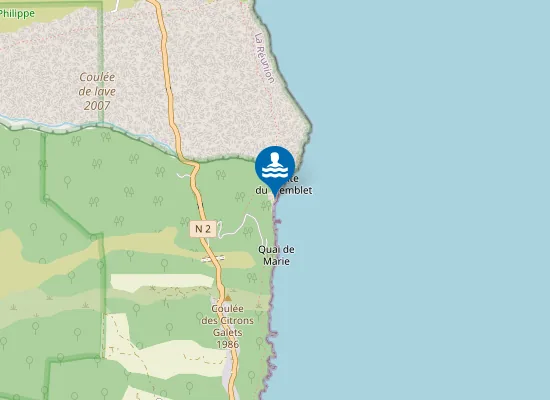 Map of Plage du Tremblet