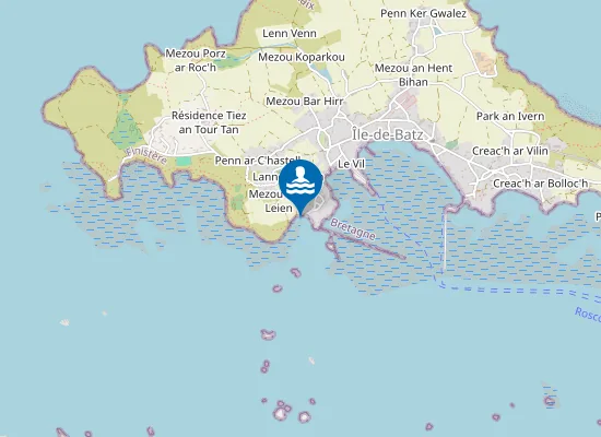 Map of Porz Leien