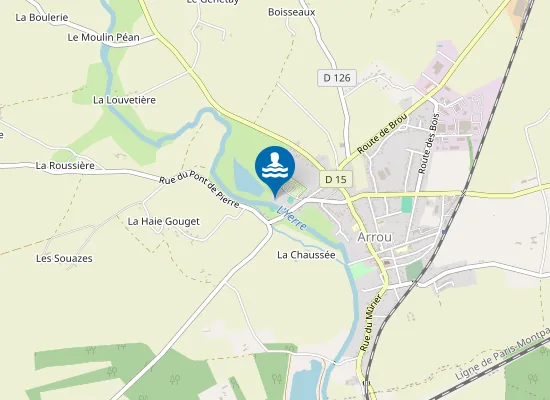 Map of Baignade municipale