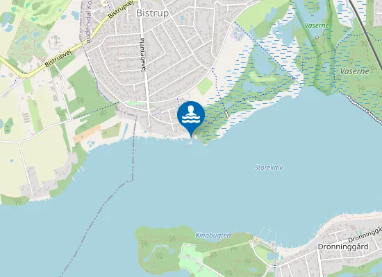 Map of FURESØEN, PLANTAGEVEJ VED BIRKERØD SEJLKLUB