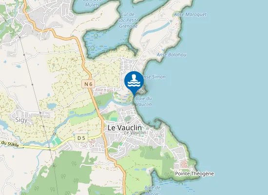 Map of Plage de Chateau Paille