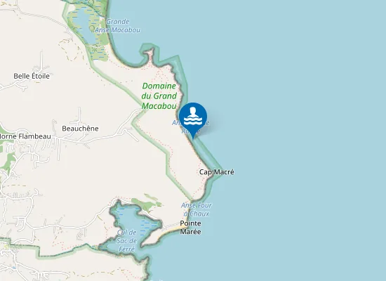 Map of Plage d'Anse Grosse Roche