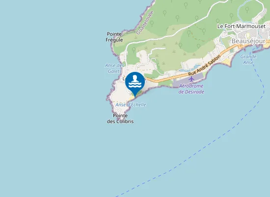 Map of Plage des Galets