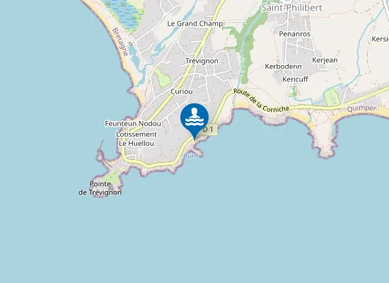 Map of Plage de Purn