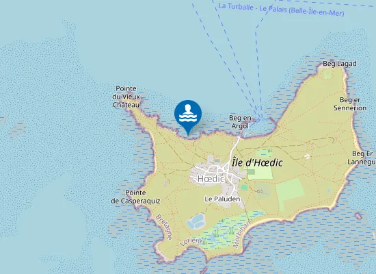 Map of Port de l’Eglise