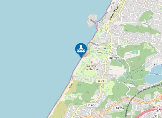 Map of Ilbarritz