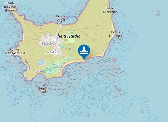 Map of Plage Du Grand Mulon