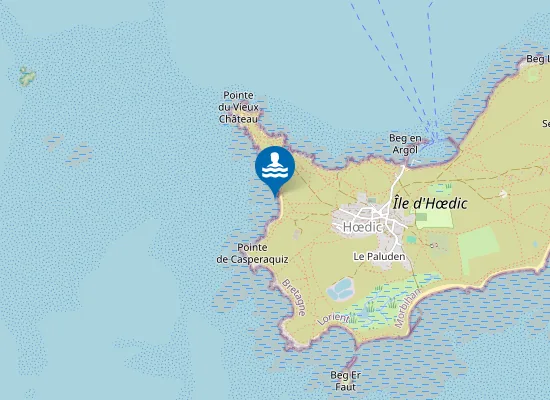 Map of Port Blanc