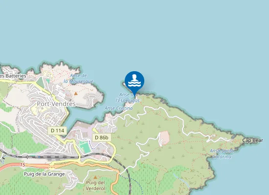 Map of La jeter