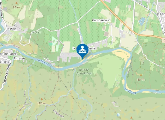 Map of Plaja dau Verç