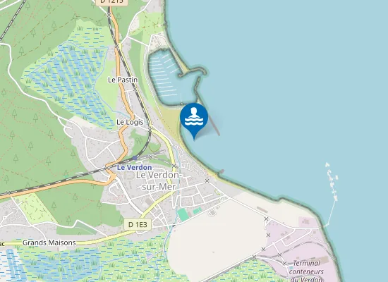 Map of Plage de la Chambrette
