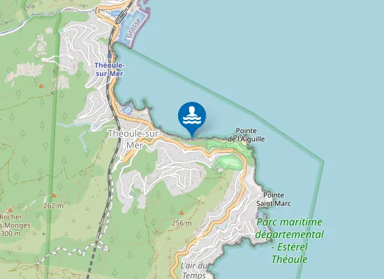 Map of Plage de la Petite-Fontaine