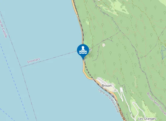 Map of Plage de Challière