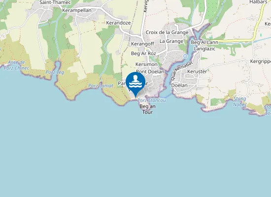 Map of Port Blanc