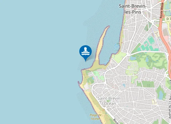 Map of Plage Val D'or