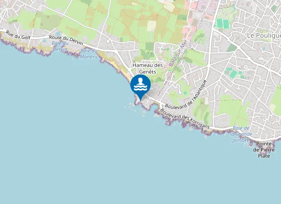 Map of Baie de Quiobert