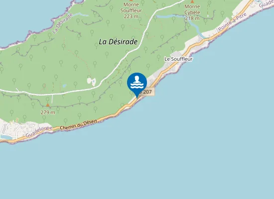 Map of Plage du Souffleur