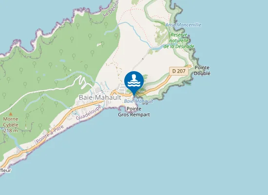 Map of Plage de Baie-Mahault