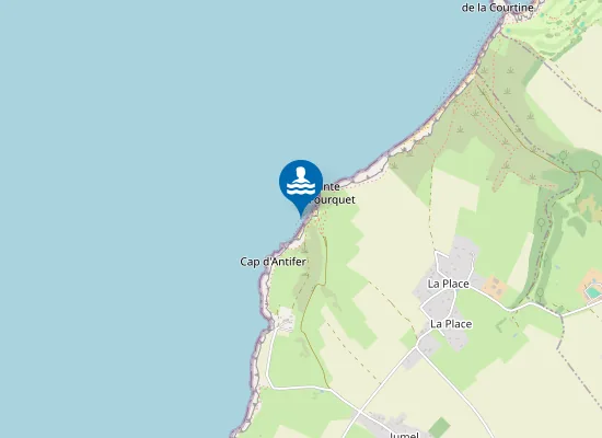 Map of Plage du Fourquet