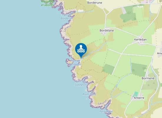 Map of Port Kerledan