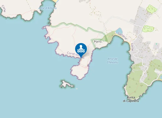 Map of Plage Thia