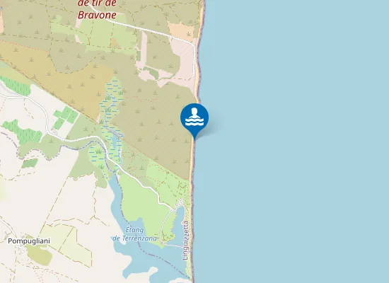 Map of nudist beach official