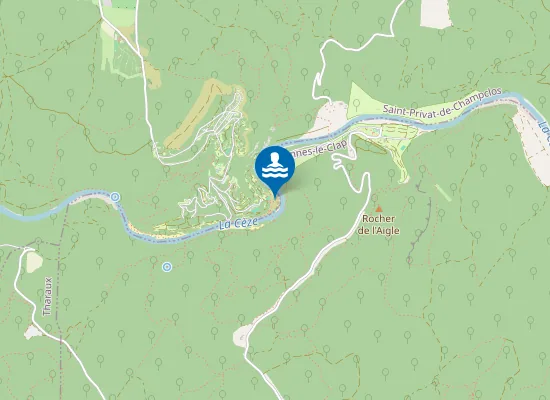 Map of Plage Mésange